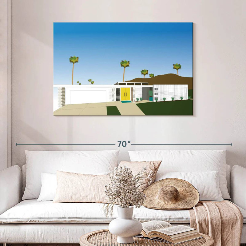 Lilie Palm Springs Living II, H 30 po x l 45 po