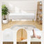 Banc de chambre 44 po avec capitonnage en cuir PU-91336352