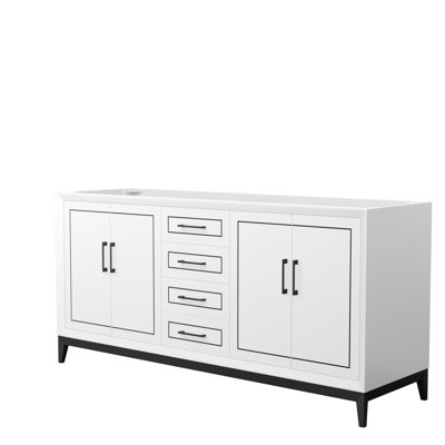 Base de meuble-lavabo double 71,75 po Marlena seulement