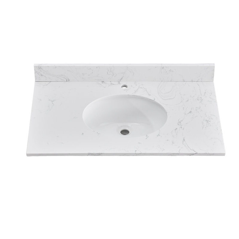 Comptoir de meuble-lavabo et lavabo 36 po