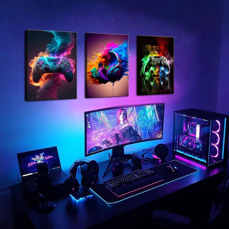 3 Piece Wrapped Canvas Print