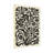 Plants &Flowers Black Floral Pattern On Cream Background