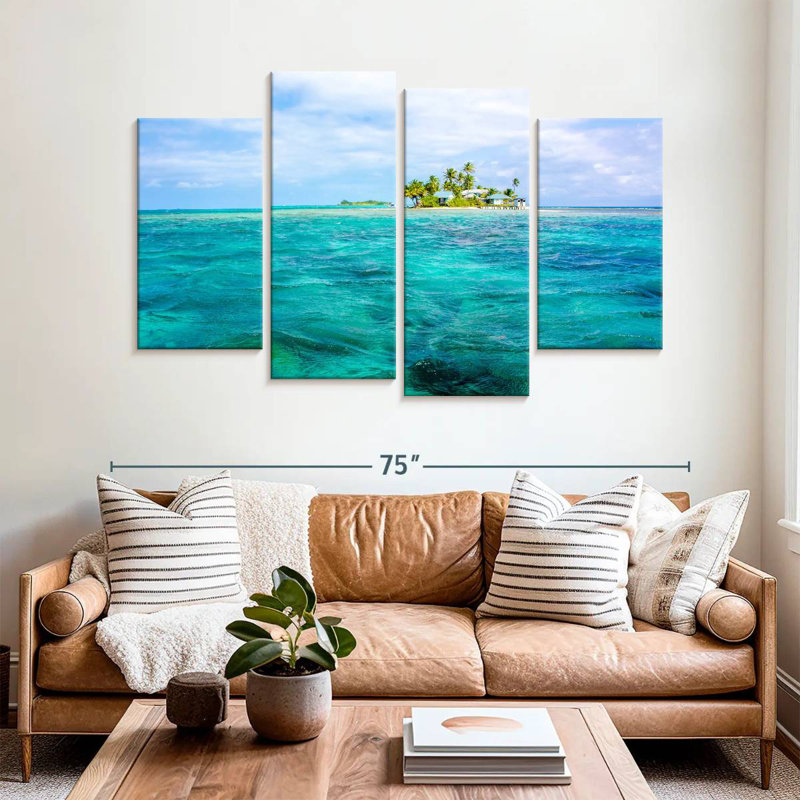 Gillard Belize Gillard Island, 42" H x 68" W