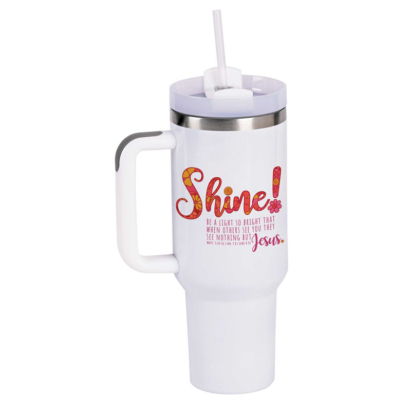 Gobelet Floral Shine Jesus Shine 40 oz