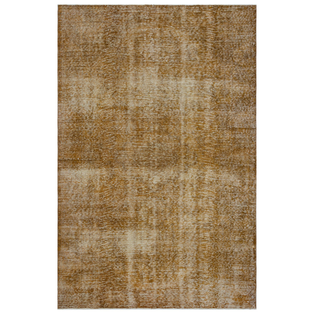 Atina Brown Vintage Wool Handmade Area Rug