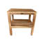 Banc de douche en bois l 18 po Zen