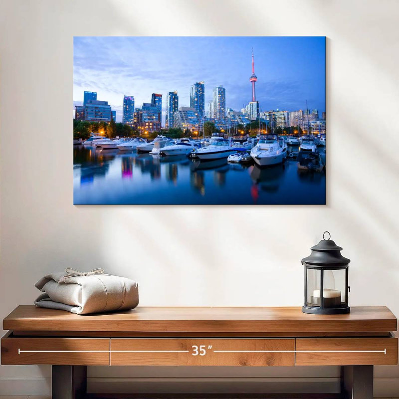 «Sireci Toronto Waterfront Blue Hour», H 16 po x l 24 po