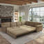 Canapé modulaire en L avec lit escamotable-120434686