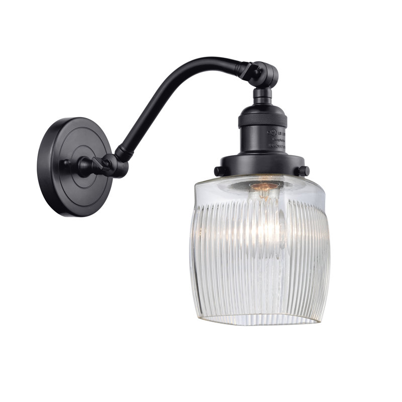 Mireya Armed Sconce, Matte Black