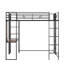 Lit mezzanine simple pour enfants Emberlynn-2007357400