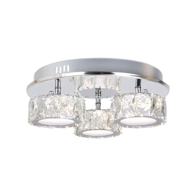 Glass LED Flush Mount