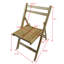 Chaise en bois pour événement spécial pliante-889370249