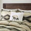 Lit double / grand avec coussin décoratif - Motif texturé de type flanelle, lavable en machine pour plus de commodité et de durabilité Édredon en duvet synthétique