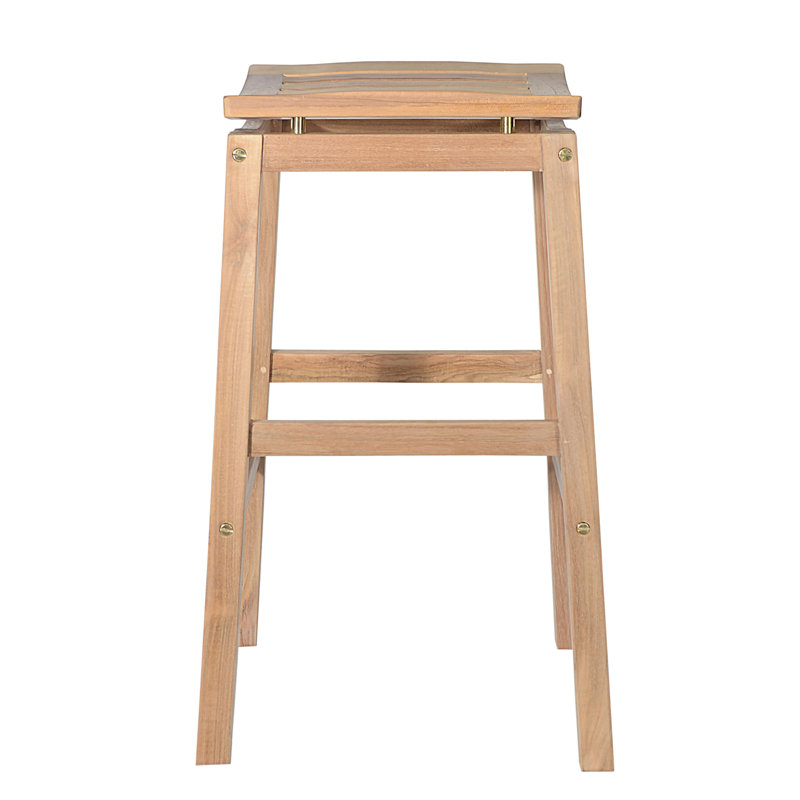 Winston Outdoor Teak Bar Stool