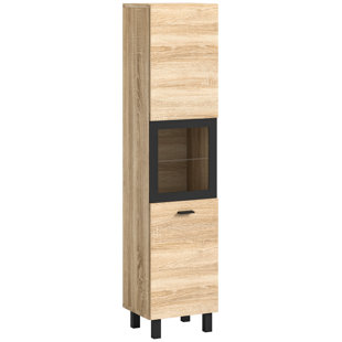 Boston Particle Board Freestanding Linen Cabinet