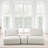 Stavan Modular Curved 2 Seat Sofa, Chenille, Adjustable Back-111934112