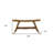 Ripley Teak Rectangular, EcoDecors, Serenity, Teak Shower Bench, small teak shower seat, in Earthy Teak-471971093