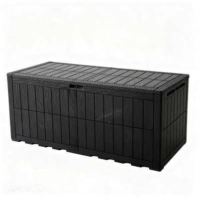 180 Gallon Lockable Water-Resistant Resin Deck Box