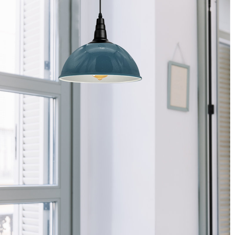 Aarika 1 - Light Dome Pendant, Blue