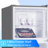 Conserv 10cf Top Freezer Refrigerator 24in Frost Free E-Star Quiet 43dB 110V SS