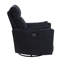Fauteuil inclinable et pivotant noir Traverse