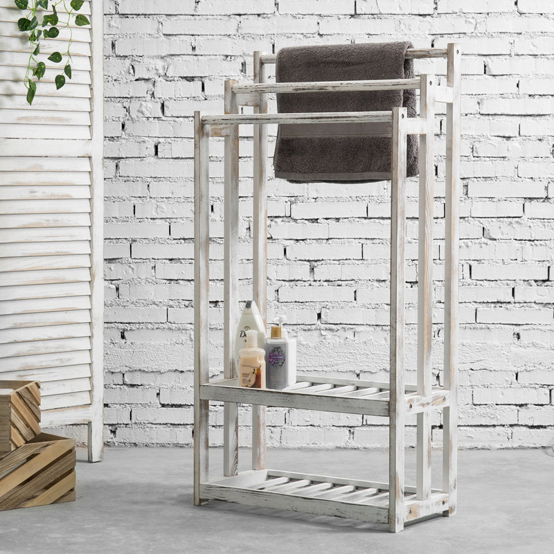 27.65 " 3 - Bar Freestanding Towel Stand