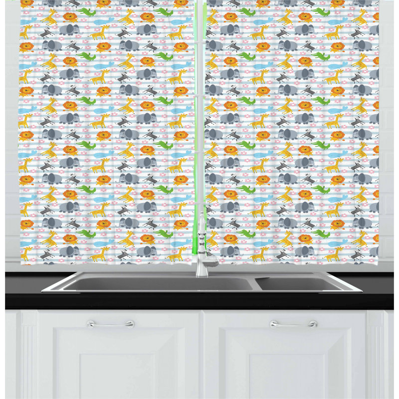 Tailored Kitchen Curtain
