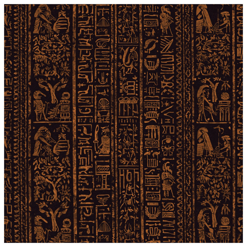 Hieroglyphes de l'Egypte ancienne Housses de couette, Grand lit