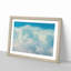The Crisp Clouds in Abstract - Picture Frame Graphic Art Print-55737533-55737542