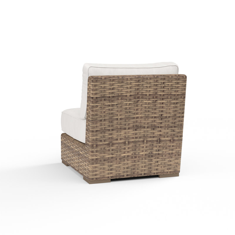 Lemoore Outdoor Lounge Chair, Canvas Flax Sunbrella®