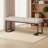 Upholstered Button Tufted Bench-1422896491