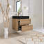 Meuble-lavabo mural simple 24 po avec comptoir en quartz 24 po-1899911460-1899911462