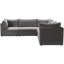 Ensoll Velvet L-Shaped Sectional Reversible-205022834