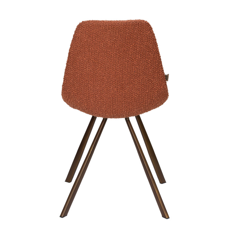 Franky Upholstered Dining Chair, Terra Polyester
