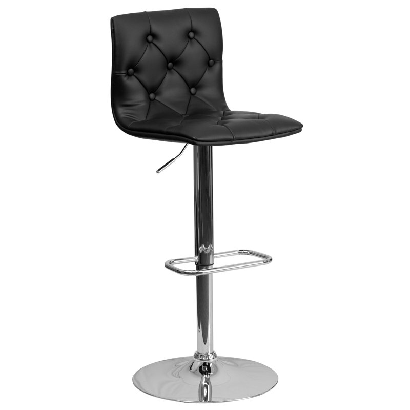 Tabouret de bar Saffo, Noir