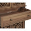 Cabinet pratique à 4 portes avec 1 tiroir - 4 tablettes intérieures réglables, rangement essentiel