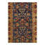 Asao Wool Oriental Area Rug in Blue