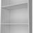 Milton Bookcase with Tier Storage Shelves-1964635451-1954640615