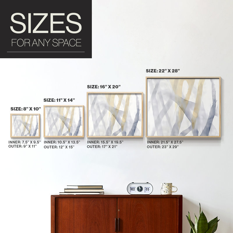 Abstract Series-XC -Framed Print - Restickable