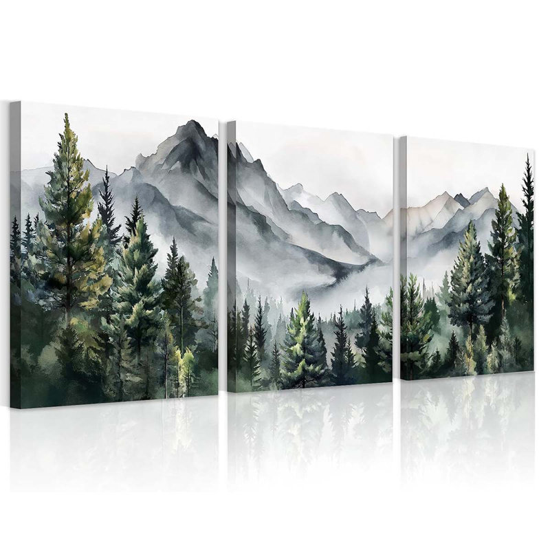 3 Piece Wrapped Canvas Print