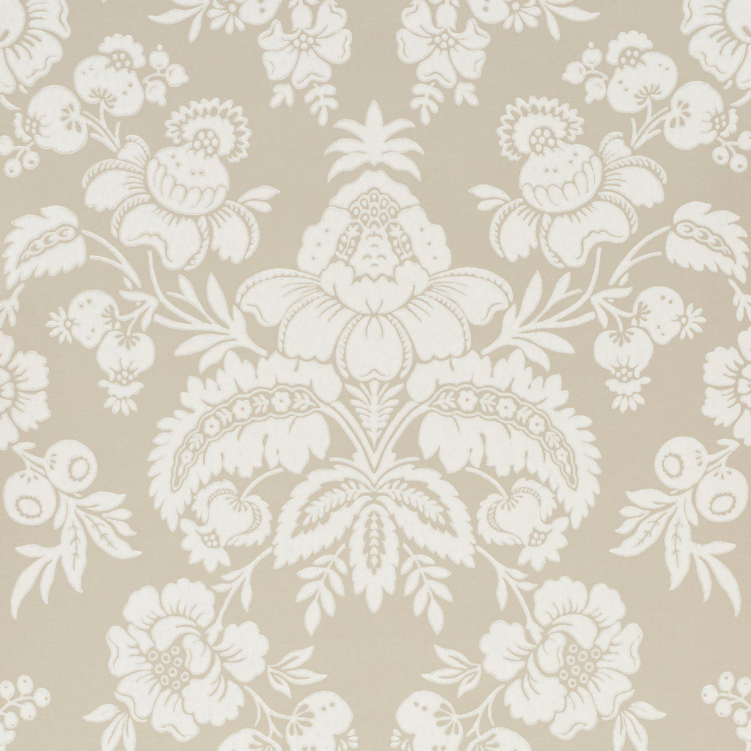 Simone Damask Wallpaper Schumacher 