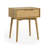 Como Oak 1 Drawer Lamp Table
