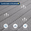 Cleo 23cm Memory Foam Pocket Sprung  Mattress-1100756827
