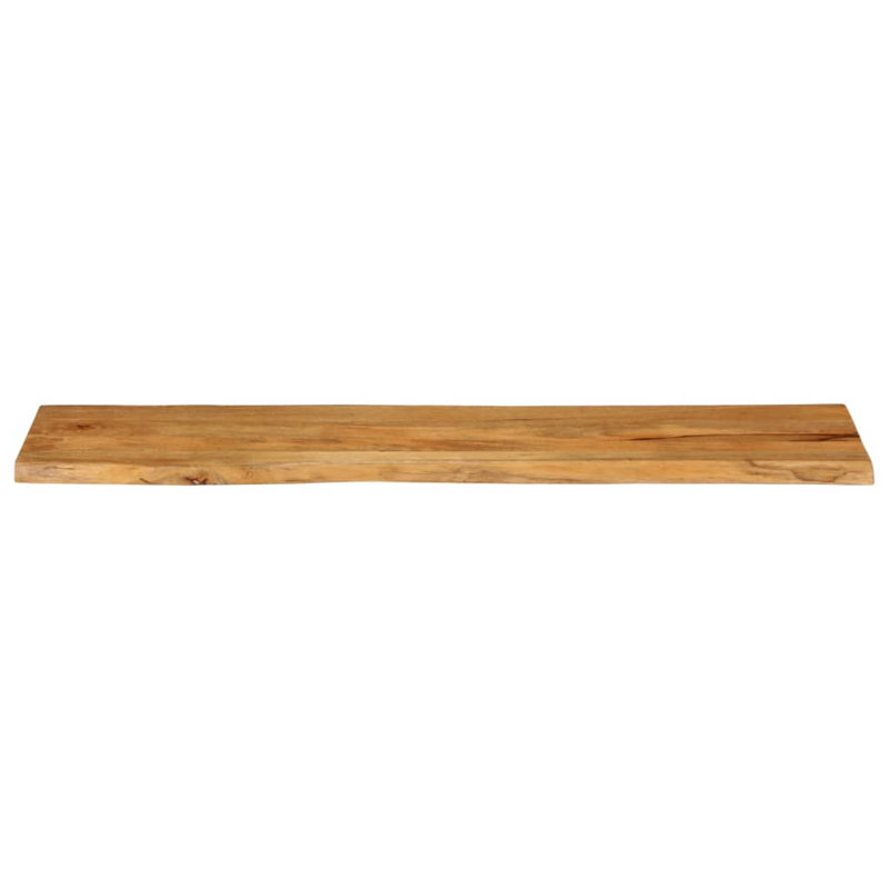 Vidaxl Table Top Solid Wood Mango, 2.5cm H x 160cm W x 40cm D
