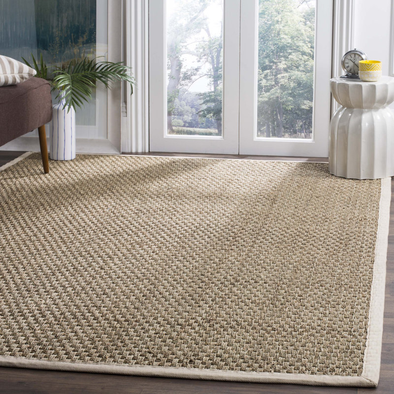 Dollard Natural Fiber Seagrass Rug, Runner 2'6" x 16'