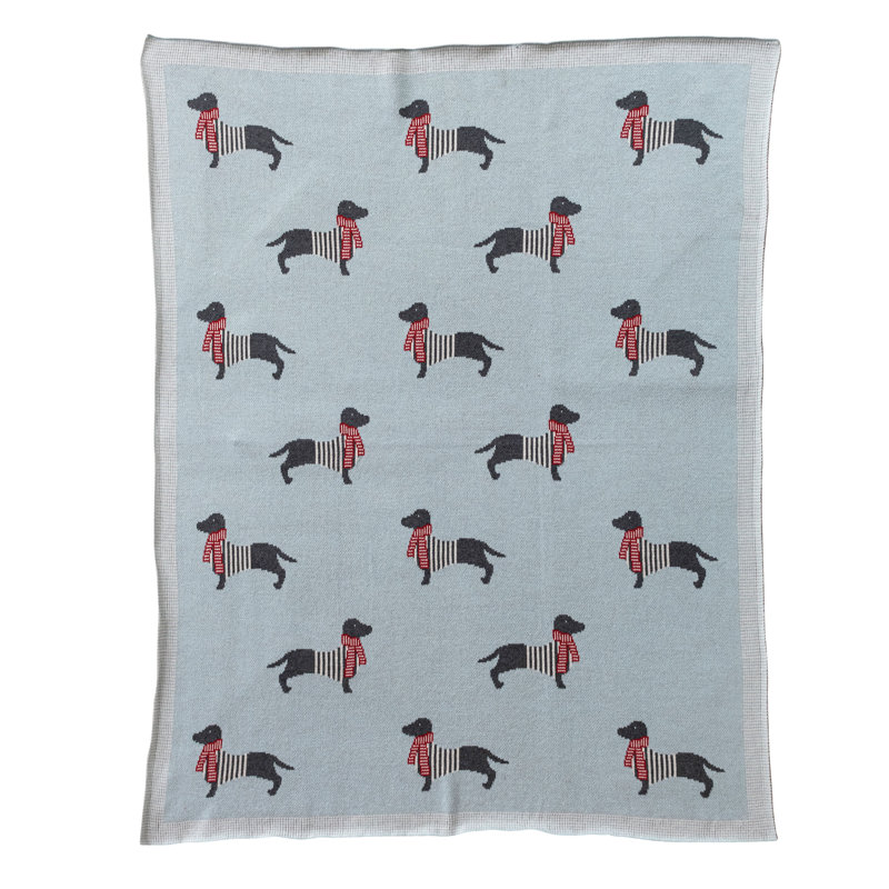 Couverture pour bébé Dachshund Parade