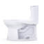 TOTO Ultramax One-Piece Elongated 1.6 GPF WASHLET+ and Auto Flush Ready Universal Height Toilet with CEFIONTECT, Cotton White - CST608CSFGAT40#01