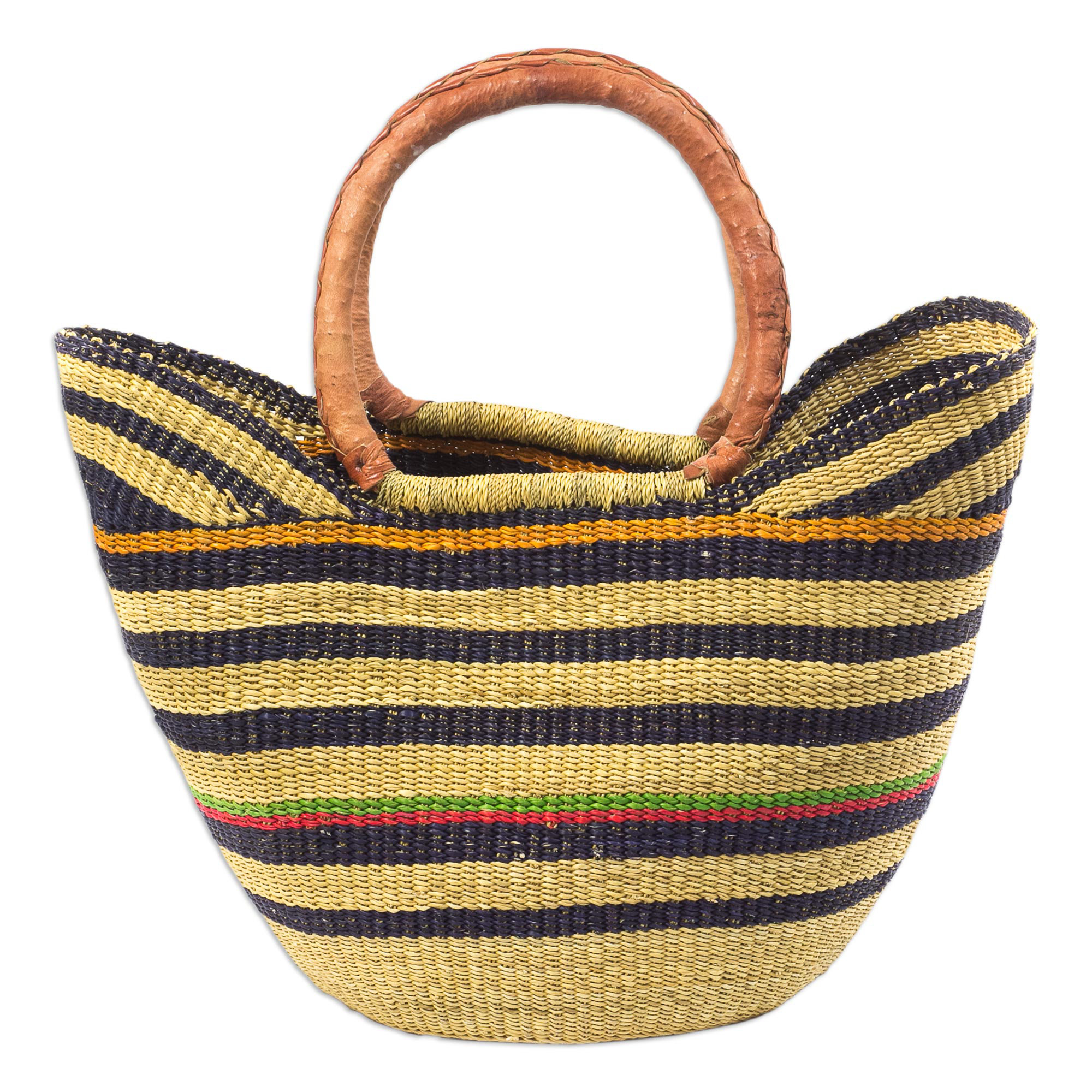 Bayou Breeze Raffia General Basket | Wayfair