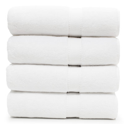 Ensemble de serviettes de bain en coton turc 4 pièces Sinemis