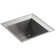 Poise Under-Mount Bar Sink - Includes Bottom Bowl Rack and Cutting Board